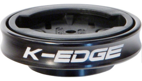 Montura K-edge P/ Velocímetro Garmin Gravity Cap Bicicleta Color Negro