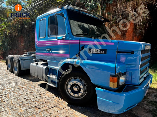 Scania T113 H360 6x2 Ano 1994/1994 Motor Feito = R124 1634