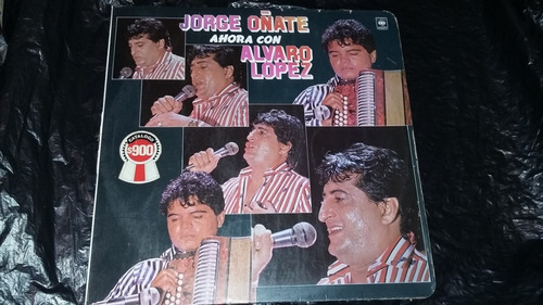 Jorge Oñate Ahora Con Alvaro Lopez Lp Vinilo Vallenato