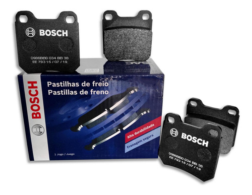 Pastilha Freio Bosch Astra 2.0 Bb38 2004 2005 2006 2007 2008