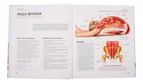 Imagen 4 de 4 de Atlas Ilustrado De Yoga Anatomia Y Posturas / Lexus