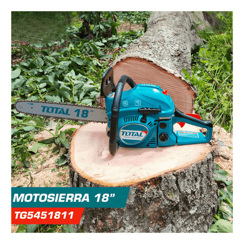 Motosierra A Gasolina 18 Pulgadas 1.8kw 550ml 46cc Total