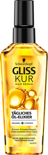 Gliss Kur Aceite Para El Cabello Elixir De Aceite Diario (2.