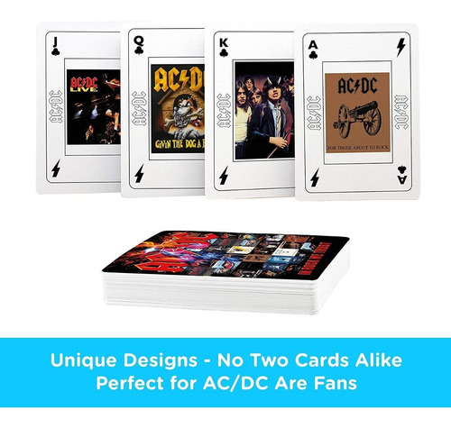 Cartas De Póker Ac/dc