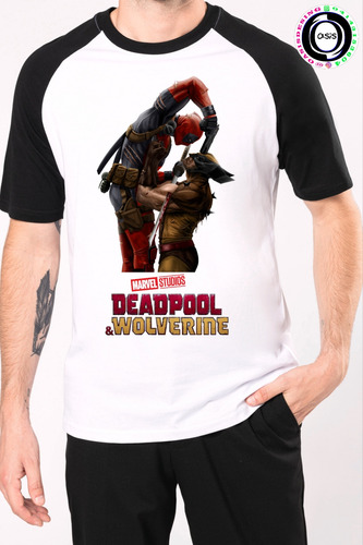 Franelas Camisas Deadpool Vs Wolverine Marvel La Película