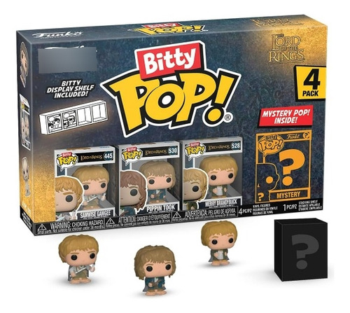 Funko Bitty Pop Lord Of The Rings 4 Pack Set Samwise Gamgee