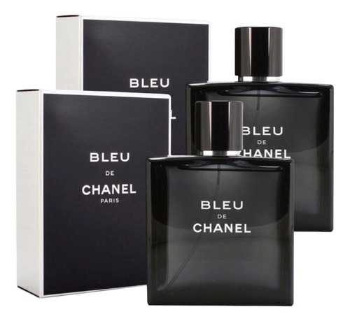 Paquete Bleu Chanel 100ml Original Caballero 2 Pzas