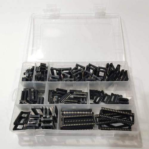 A 122pcs Row 2,54mm Pitch Ic Sockets Solder Type Adaptor