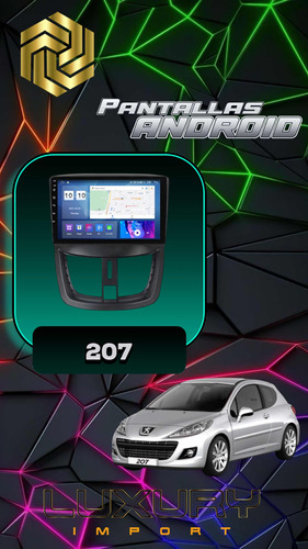 Reproductor Android Peugeot 207