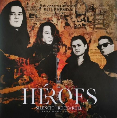 Vinilo Heroes Del Silencio Silencio Y Rock & Roll 2 Lp + Cd