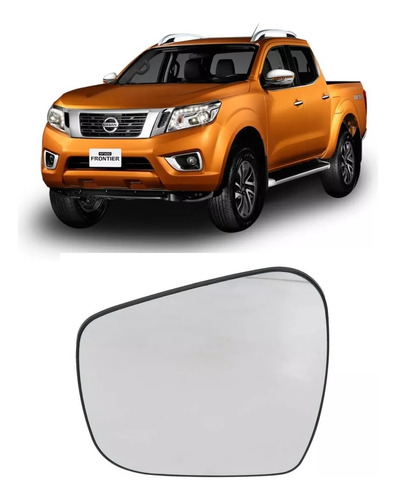 Espejo Vidrio Placa Nissan Frontier 2022/2023/2024original