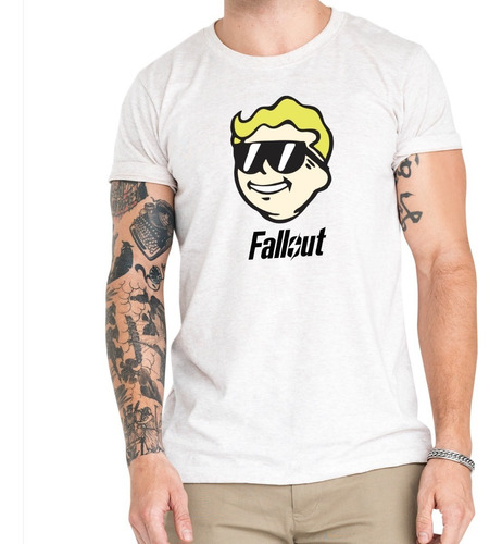 Polera Fallout Boy Cool Gamer  100 % Algodón Orgánico Gme12