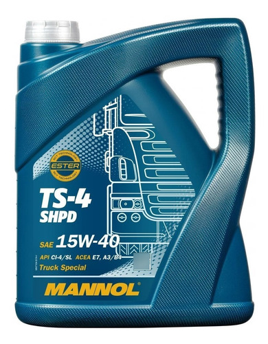 Mannol 15w40 Shpd 5 Litros