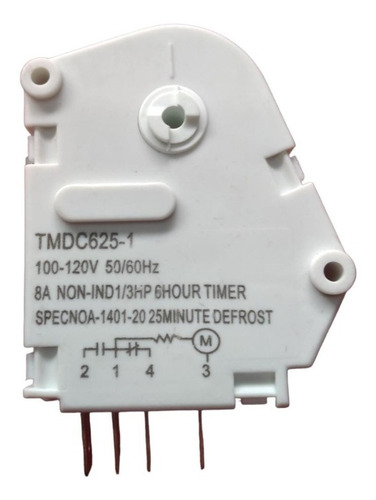 Timer No Frost Bluestar Tmdc625-1 Blanco 100-120v