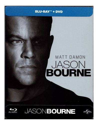 Jason Bourne 2016 Accion Pelicula Steelbook Blu-ray