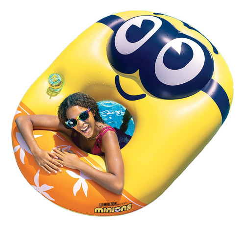 Flotador De Piscina Bigmouth Minions Inflable Despicable Me