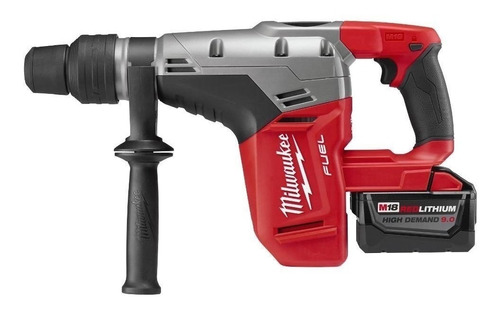 Rotomartillo electroneumático Milwaukee M18 Fuel 2717-21HD inalámbrico rojo, negro y gris