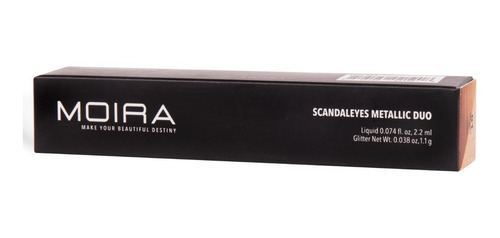 Sombra Moira Cosmetics Metalic Duo K-beauty Color Mambo Vs Samba