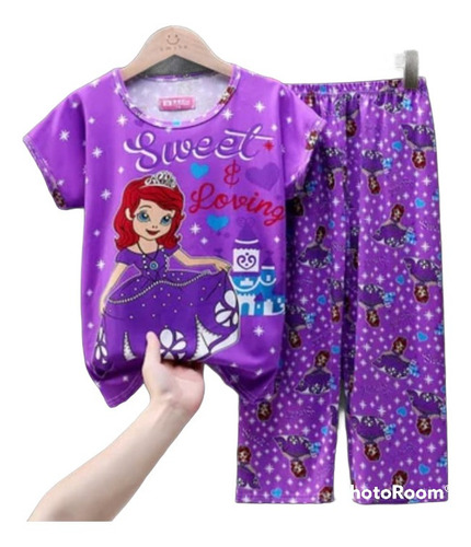 Pijama Princesita Sofía Talla 6-8