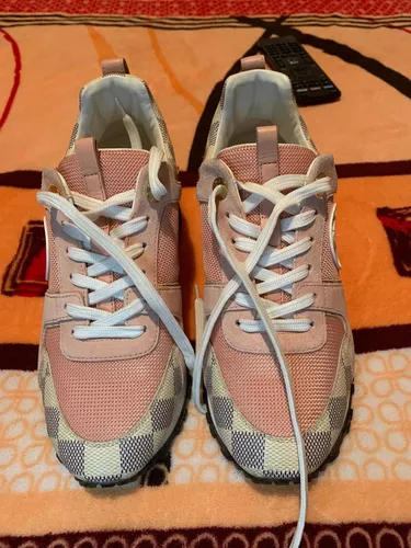 tenis louis vuitton rosa