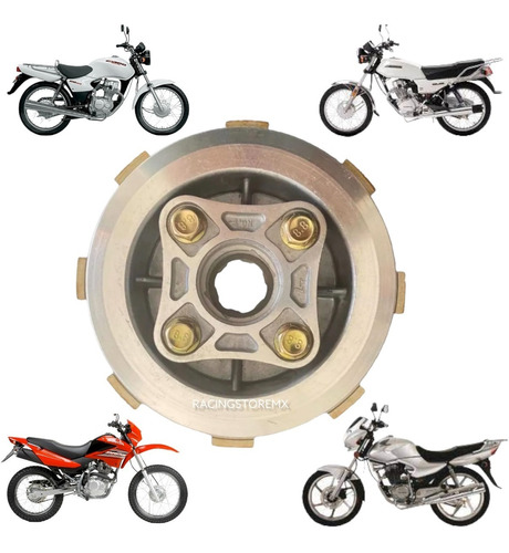 Clutch Completo Honda Cargo 125 Cg125 Tool125 