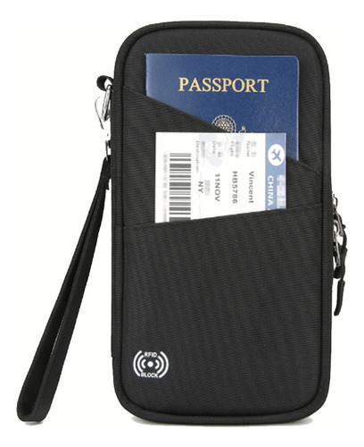 Bolsa Para Pasaporte De Viaje #rfid Blocking Para Hombres Y