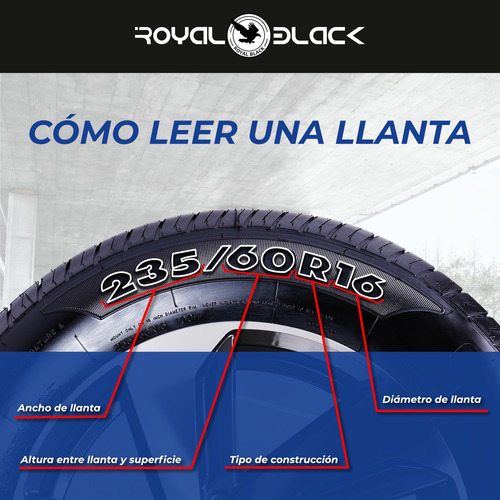 Llanta P235/65r17 108 H Royal Black Royal A/t Msi