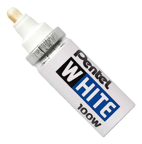 Marcador Permanente Pentel Blanco White 100w Uso Industrial