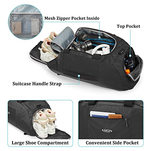 Mochila De Lona Grande G4free De 70 L, 3 Direcciones, Bolsa