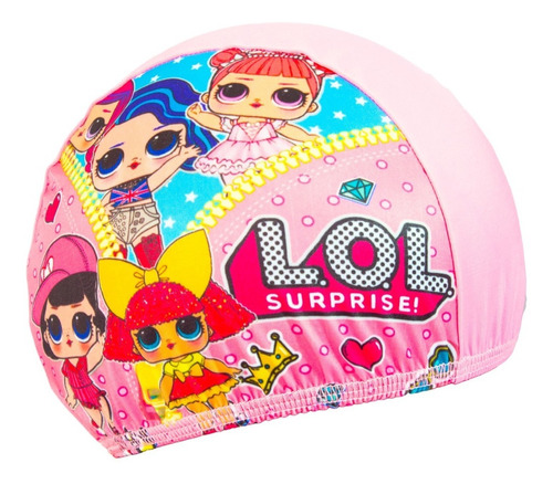 Gorro De Natación Para Niñas Lol Surprise En Lycra