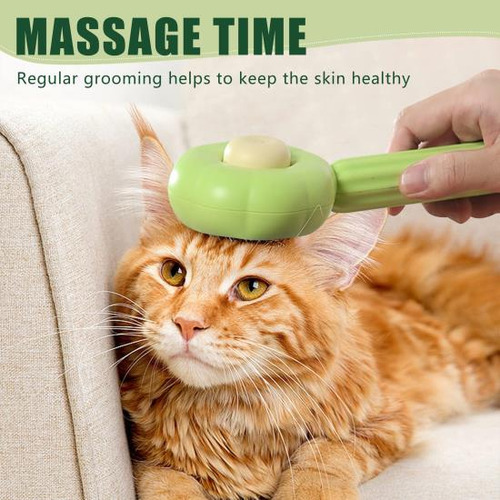 Metree Cepillo Para Pelo De Gato, Cepillo Autolimpiante Para