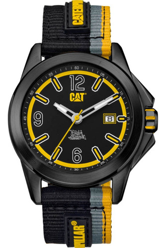 Reloj Cat Hombre Naylon Negra Yu.161.61.137