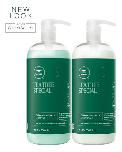 Conjunto De Shampoo E Condicionador Paul Mitchell Tea Tree T