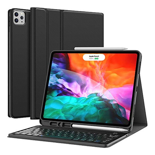 Funda Con Teclado Para iPad Pro 12.9 2020 4ª Generación