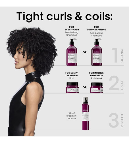 Mousse Para El Cabello L'oréal Professionnel Serie Expert Cu