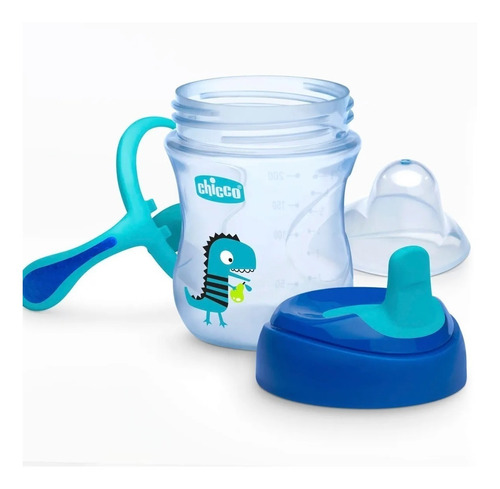 Imagen 4 de 8 de Vaso Con Asas Bebe 200ml Training Cup 6m+ Chicco Distrimica