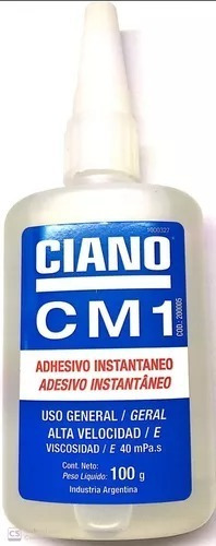 Adhesivo Ciano Cm1 Pegamento Inst. 100grs (x 10u) Consultar