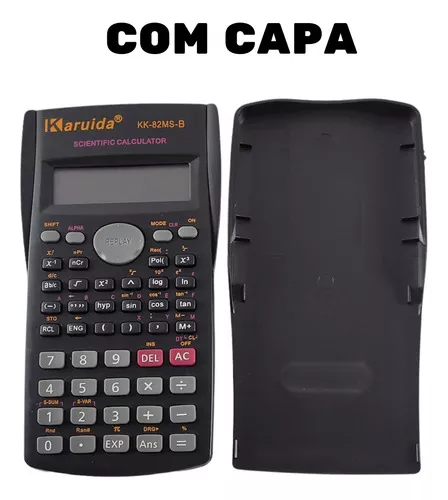 Casio FX-82MS-2 - Calculadora Científica 240 funções Preto