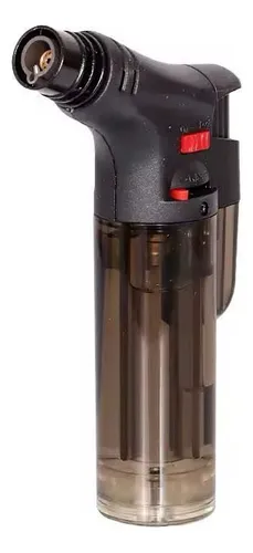 Cigarrera Encendedor Soplete Tipo Pistola Porta Cigarrillos