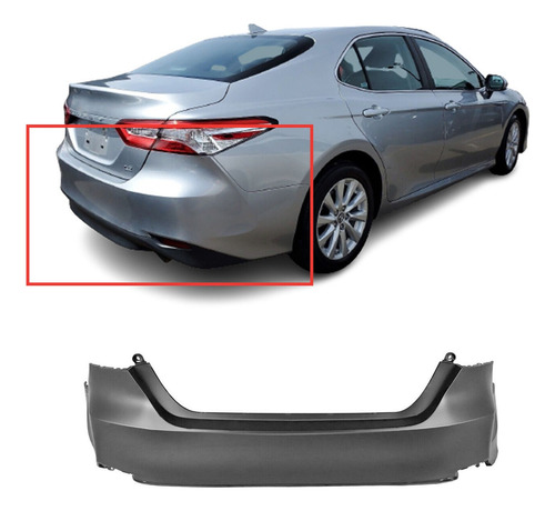Parachoque Trasero Toyota Camry 2018 2019 A 28 Dias (Usado)