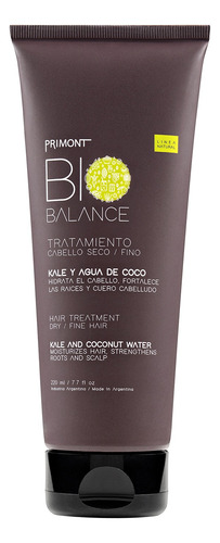 Shampoo + Tratamiento Bio Balance Pelo Seco Primont