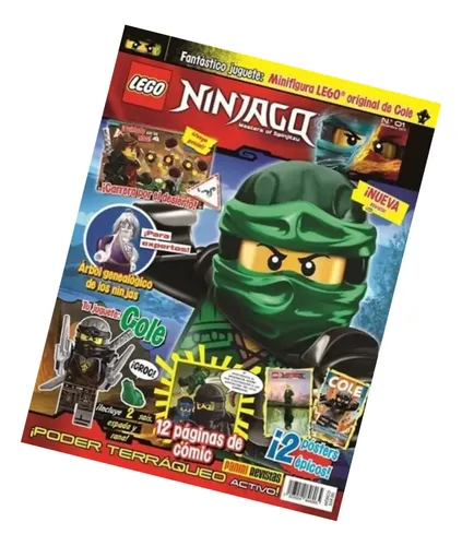 Revista Lego Ninjago Original Cole N°01 | MercadoLibre