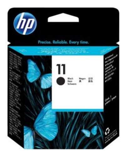 Cabezal Hp 11 Negro Original 