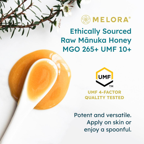 Miel De Manuka Cruda Melora De Nueva Zelanda | Umf 10+ | Mgo