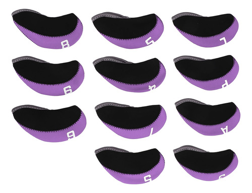 Juego De Protectores De Cabeza Violet Club De Neopreno, 11 U