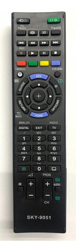Controlador Sky-9051 para televisor 3D inteligente Sony Bravia RM-yd065