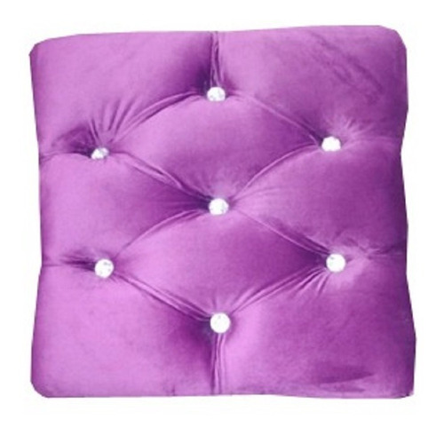 Taburete Sillón, Decorativo, Minimalista, Moderno Princess Color Morado
