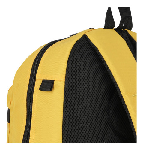 Mochila escolar Samsonite Reformation Moonlight color sunny yellow diseño liso 25L