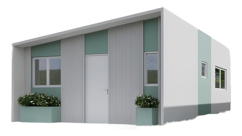 Casa Pré-fabricada Módulo Tiny House Eco - 2dormitório(36m2)