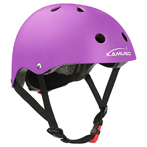 Kamugo Niños Casco Bicicleta,toddler Casco Ajustable Bicicle